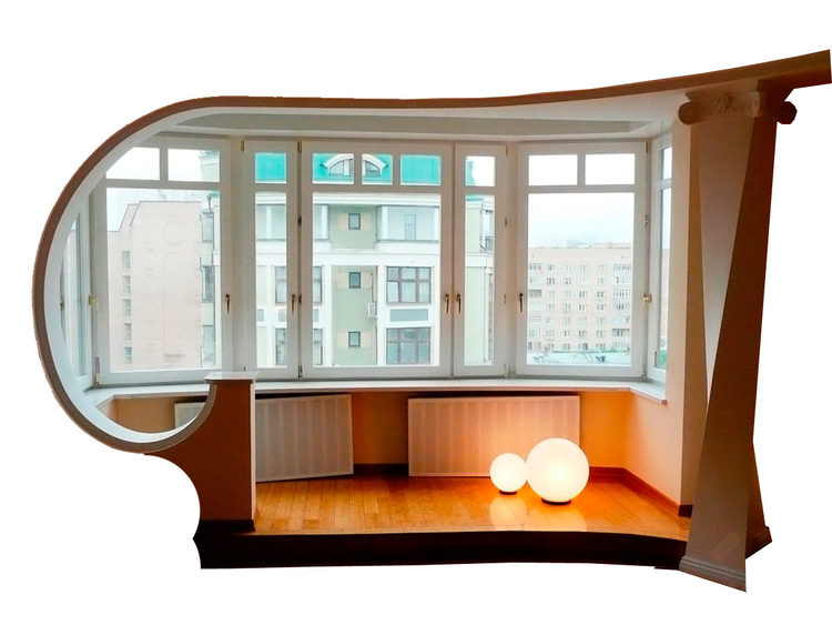 Как увеличить комнату за счет балкона: технические и юридические нюансы