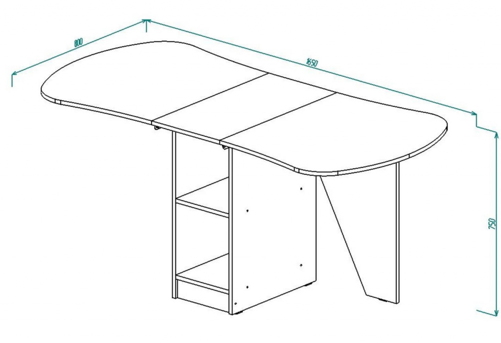 Как выбрать обеденный стол-трансформер для небольшой кухни или гостиной